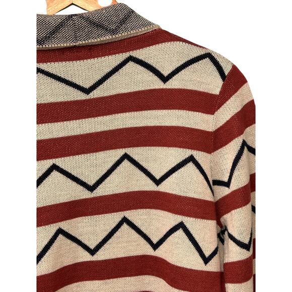 Charlotte Russe Women’s‎ Small Multicolor Open Front Acrylic Cardigan Sweater - Picture 4 of 9